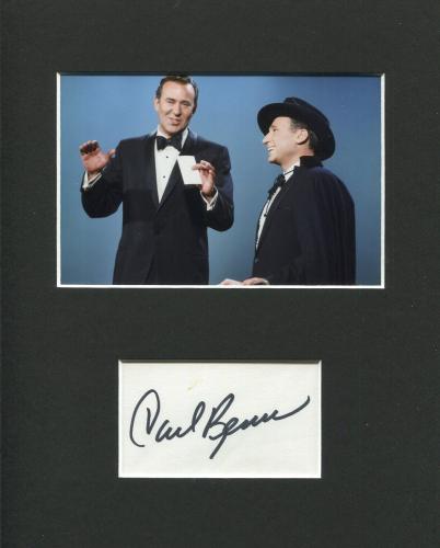 Carl Reiner Ocean's Eleven Dick Van Dyke Show Signed Autograph Photo Mel Brooks