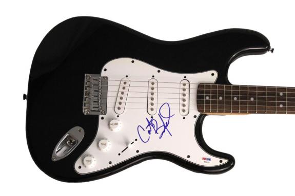 Carter Beauford Signed Autograph B Fender Electric Guitar Dave Matthews Band Psa