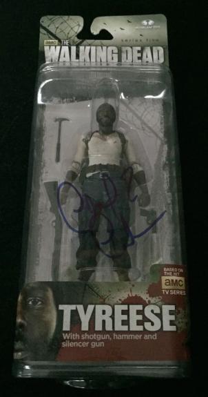 Chad Coleman Signed 'the Walking Dead' Mcfarlane Figure "tyreese" Psa/dna