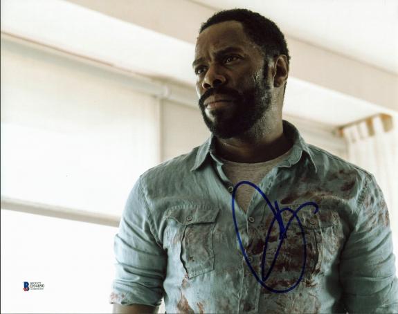 Chad Coleman The Walking Dead Signed 11x14 Photo BAS #D94890