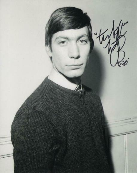 Charlie Watts Signed Autograph 8x10 Photo - Rolling Stones Stud, Beggars Banquet