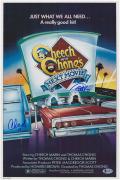Cheech Marin & Tommy Chong Autographed 12" x 18" Next Movie Poster - BAS