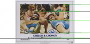 Cheech Marin & Tommy Chong Autographed 12" x 18" Nice Dreams Movie Poster - BAS
