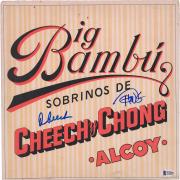 Cheech Marin & Tommy Chong Autographed Bib Bambu Album - BAS