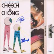 Cheech Marin & Tommy Chong Autographed Get Out of My Room Album - BAS