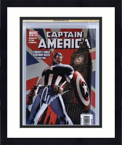 Chris Evans Captain America Autographed Captain America #18 Comic Book - CGC Graded 9.6