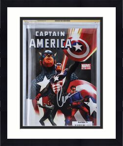 Chris Evans Captain America Autographed Captain America #600 Comic Book - CGC Graded 6