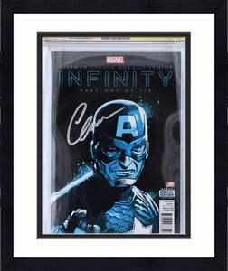 Chris Evans Captain America Autographed Infinity #1 Comic Book - CGC Graded 7.5