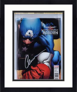 Chris Evans Captain America Autographed Reborn #1 Quesada Variant Cover Comic Book - CGC Graded 9.4