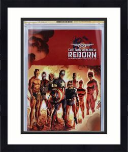Chris Evans Captain America Autographed Reborn #3 Cassaday Cover Comic Book - CGC 9