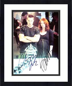 CHRISTIAN BALE and BRYCE DALLAS HOWARD "TERMINATOR SALVATION" Signed 8x10 Color Photo