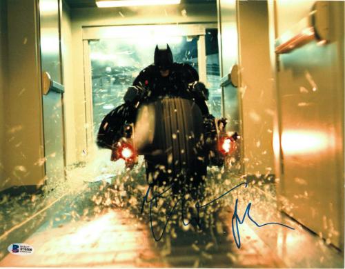 Christian Bale Signed 11x14 Photo Batman Dark Knight Beckett Bas Autograph G