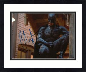 Christian Bale Signed Autograph 8x10 Photo - Awesome Photo, Bruce Wayne Batman