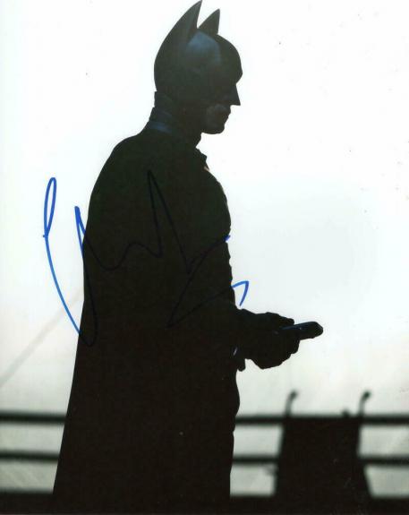 Christian Bale Signed Autograph 8x10 Photo - Oscar Winning Batman, Dark Knight