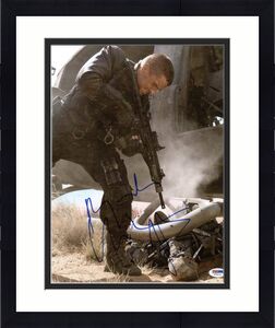 Christian Bale Terminator Salvation Signed 11X14 Photo PSA/DNA #T76111