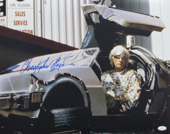 Christopher Lloyd "Back to the Future" Signed/Autographed 16x20 Photo JSA 159849