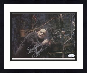 CHRISTOPHER LLOYD HAND SIGNED 8x10 COLOR PHOTO     ADDAMS FAMILY    RARE     JSA