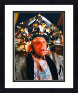 Christopher Lloyd Signed 16x20 Photo Back to the Future Close Up- JSA Auth *Blue