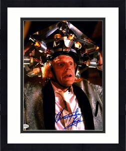 CHRISTOPHER LLOYD Signed "BACK TO THE FUTURE" 11X14 Photo Beckett BAS Witness