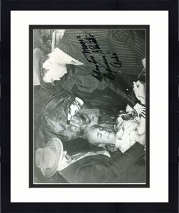 Clayton Moore Psa Dna Coa Crimson Ghost Autograph 8x10 Photo Hand Signed