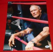 CLINT EASTWOOD dirty harry million dollar baby signed PSA/DNA 11X14 LOA 10