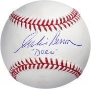 Corbin Bernsen Major League Autographed Baseball with "Dorn" Inscription - BAS