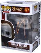 Corey Taylor Slipknot Autographed #177 Funko Pop! Signed in Orange - Beckett