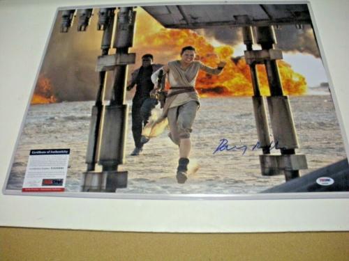 Daisey Ridley Famous Star Wars "rey" Actress! Psa/dna/coa Signed 16x20 Photo
