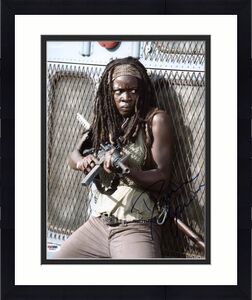 Danai Gurira The Walking Dead Signed 11X14 Photo PSA/DNA #W79807