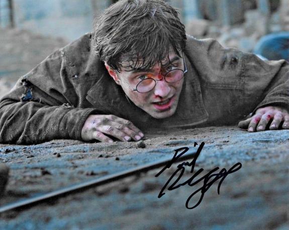 Daniel Radcliffe Harry Potter Goblet Of Fire Signed 8x10 Auto Photo DG COA #2