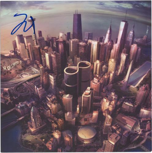 Dave Grohl Foo Fighters Autographed Sonic Highway Album - BAS