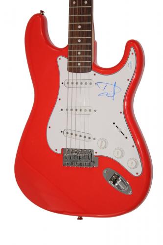 Dave Grohl Signed Autograph Full Size Fender Electric Guitar . Foo Fighters Acoa