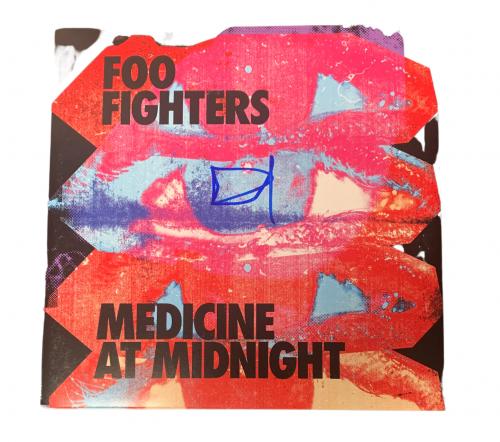 Dave Grohl Signed Foo Fighters Autograph Album Vinyl Lp Beckett Bas Coa 5