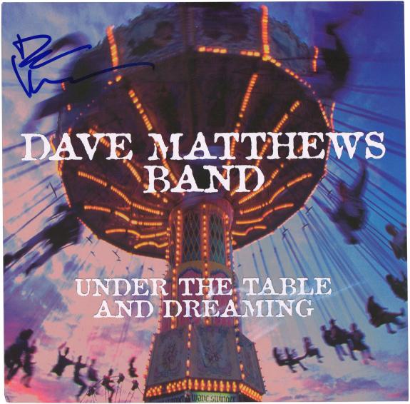 Dave Matthews Autographed Under the Table and Dreaming Album - BAS
