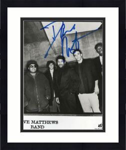 Dave Matthews Signed Autograph 8x10 Photo - Band, Crash, Full Signature W/ Jsa