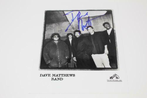 DAVE MATTHEWS SIGNED AUTOGRAPH 8x10 PHOTO - BAND, DMB, CRASH, EVERYDAY, STAND UP