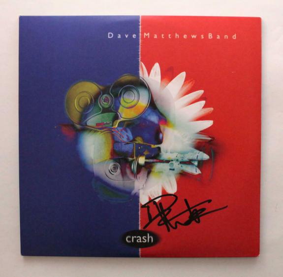 Dave Matthews Signed Autograph Album Vinyl Record - Band, Crash Rare! W/ Jsa Loa