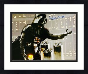 David Dave Prowse Authentic Signed Star Wars Darth Vader16x20 Photo BAS Beckett