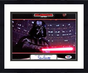DAVE PROWSE Signed Darth Vader STAR WARS 8x10 Official Pix Photo PSA/DNA AE93800