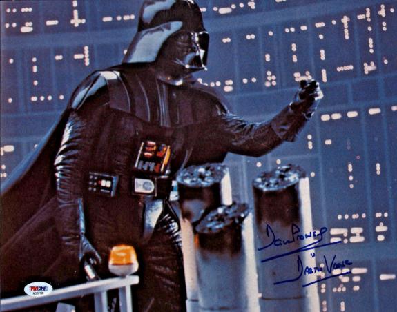 David Dave Prowse Signed Star Wars Darth Vader 11x14 Photo PSA DNA 2