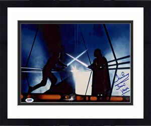 David Dave Prowse Signed Star Wars Darth Vader 11x14 Photo - PSA/DNA 5