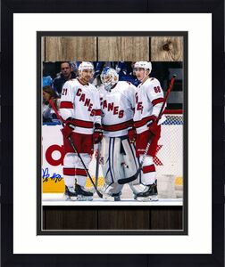 David Ayres Carolina Hurricanes IN THE GAME Autographed 8x10