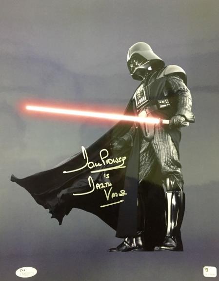 David Dave Prowse Star Wars (Darth Vader) Signed 11x14 Photo Jsa N49737