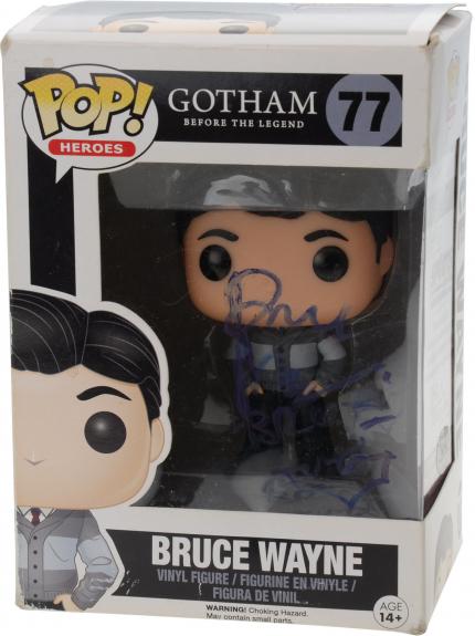 David Mazouz Gotham Autographed #77 Bruce Wayne Funko Pop! - JSA