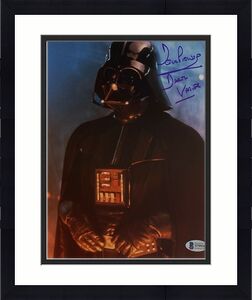 David Prowse Signed "Darth Vader" Star Wars 8x10 Photo BAS S79936