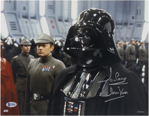 David Prowse Star Wars Autographed 11" x 14" Photograph with "Darth Vader" Inscription