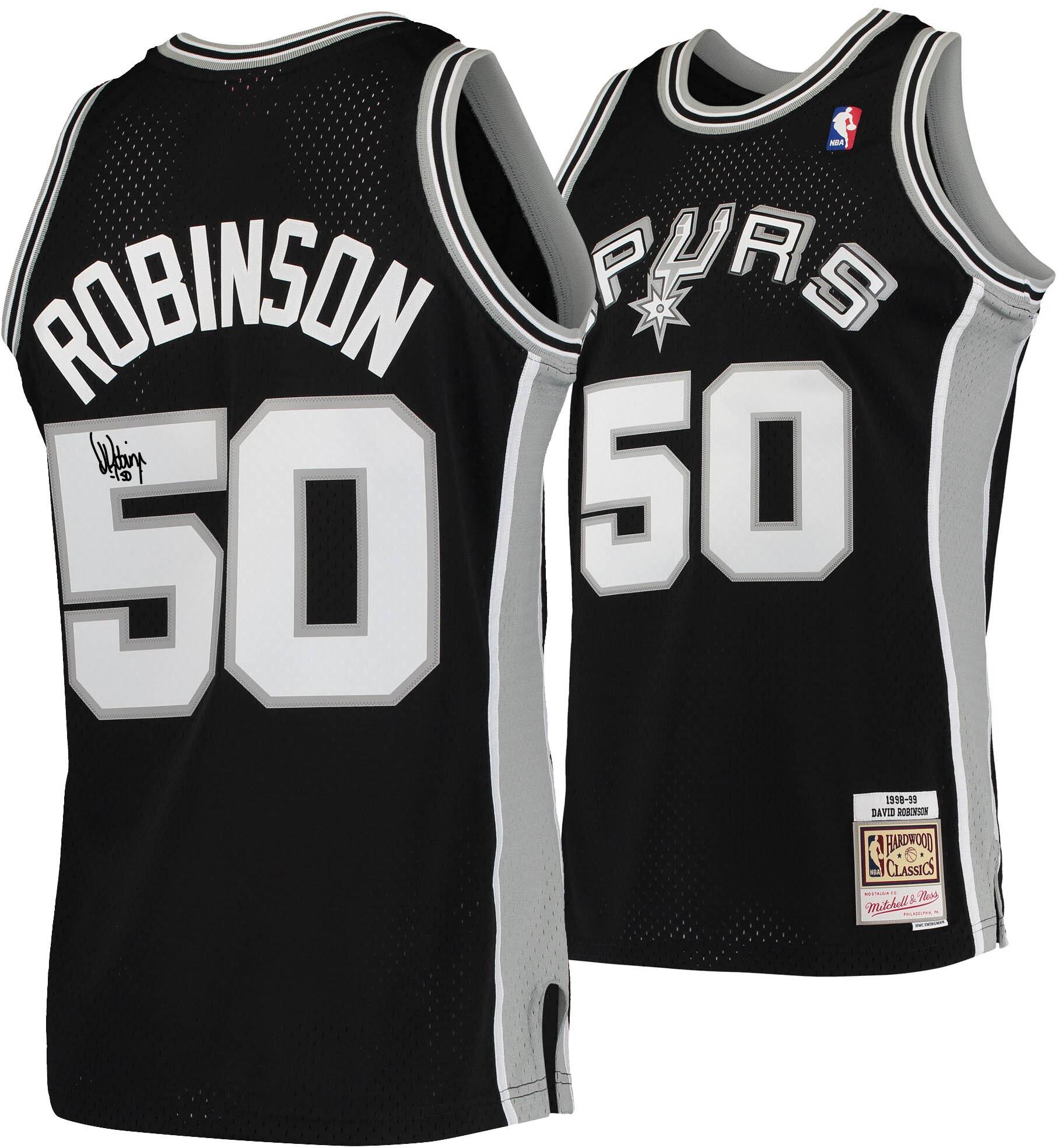david robinson autographed jersey