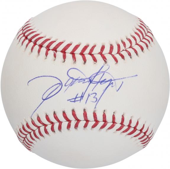 Dennis Haysbert Major League Autographed Baseball with "Cerrano" Inscription - BAS