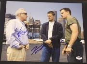 Dicaprio & Damon & Scorsese Signed "the Departed" New 11x14 Photo Psa/dna V04610
