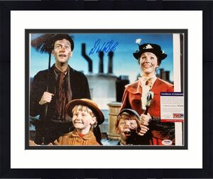 Dick Van Dyke autograph signed Mary Poppins 11x14 Canvas Photo #10 ~ PSA/DNA COA